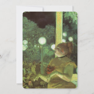 Invitation Au Café Concert par Degas Degas, Karaoke Party