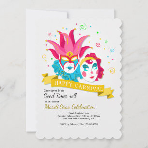 Invitation au Carnaval Joyeux