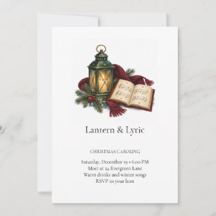 Invitation au chant de Noël Lantern and Lyric