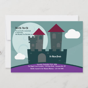 Invitation au château du chevalier
