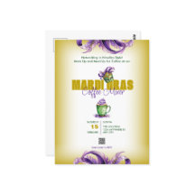 Invitation au code QR du mélangeur d'entreprise Ma