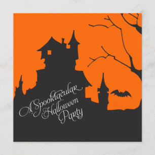 Invitation au Costume Party d'Halloween pour adult