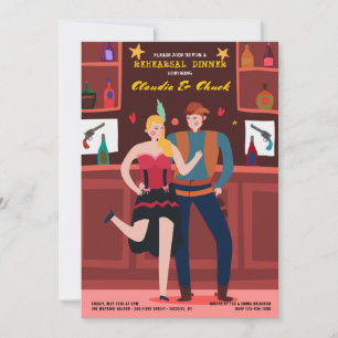 Invitation au Couple au Saloon