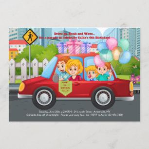 Invitation Au Défilé D'Anniversaire