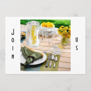 INVITATION AU DÉJEUNER BABY SHOWER