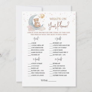 Invitation Au-dessus de la pépinière de lune Ce qui se trouve