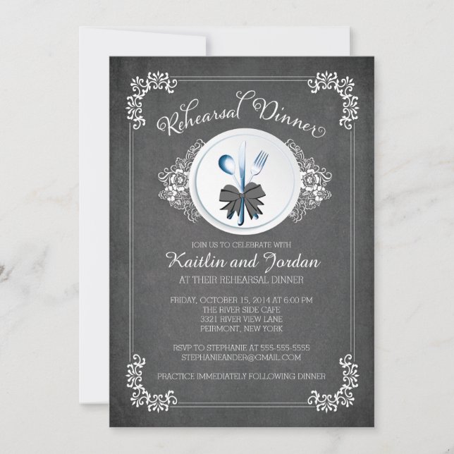 Invitation au dîner de la répétition du tableau de (Devant)