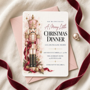 Invitation au dîner de Noël avec Casse-Noisette ro