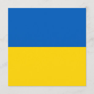 Invitation au drapeau ukrainien