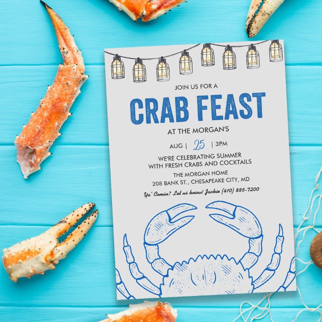 Invitation au festin de crabes (Créateur téléchargé)