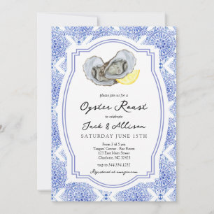 Invitation au Festin d'Huîtres Fête de couple Fest