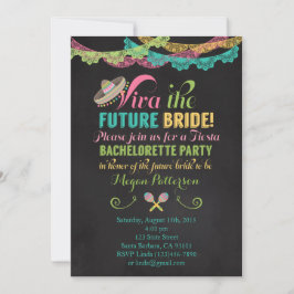 Invitation au Fiesta Bachelorette Party