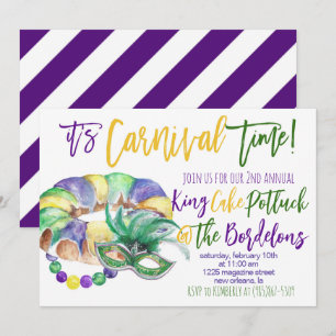 Invitation au Mardi Gras