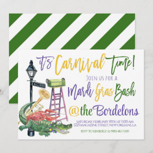 Invitation au Mardi Gras