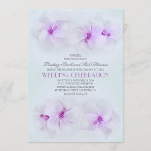 invitation au mariage à la plage violette avec hib