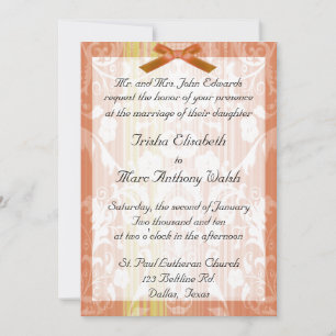 Invitation au mariage élégante