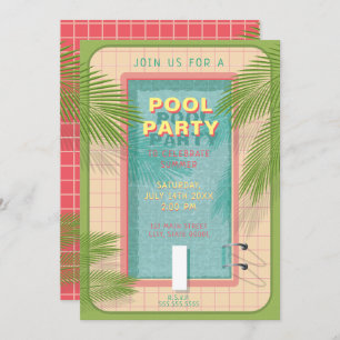 Invitation au Palm Pool Party