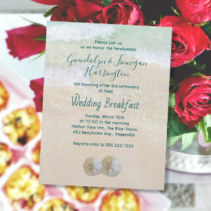 Invitation au petit déjeuner de mariage Deux Dolla