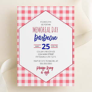 Invitation au pique-nique barbecue