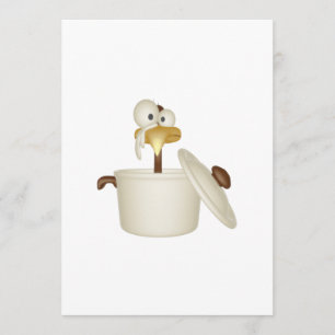 Invitation Au Poulet Dans La Soupe