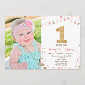 Invitation au premier anniversaire de la Parties s