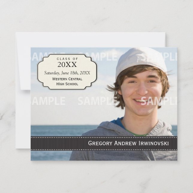 Invitation au ruban de qualification (Devant)