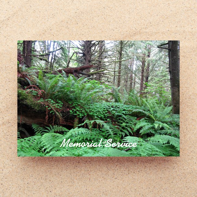 Invitation au service commémoratif - Invitation pa (Créateur téléchargé)