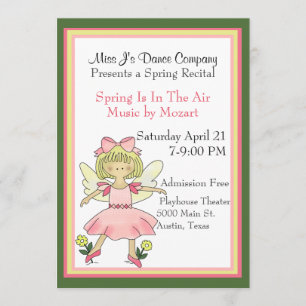Invitation au spectacle de danse de la Petite Dans