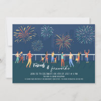 Invitation au Spectacle de Feux d'Artifice du Quar