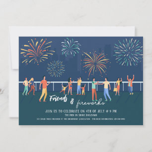 Invitation au Spectacle de Feux d'Artifice du Quar