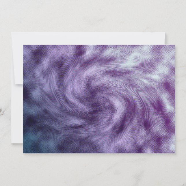 Invitation au vortex mauve (Devant)