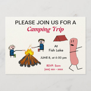 Invitation au voyage de Hotdog Camping