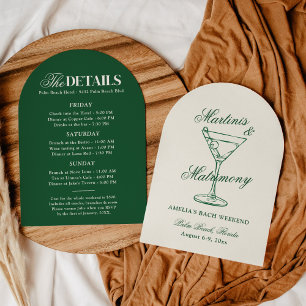 Invitation au week-end de célibat : Martinis et ma