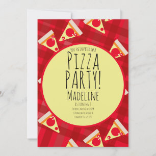 Invitation audacieuse pour une fête d'anniversaire