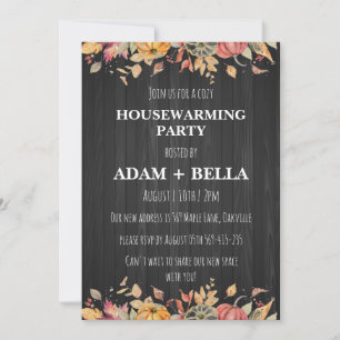 Invitation automne accueil