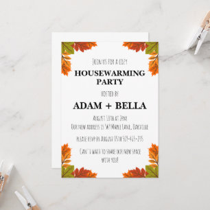 Invitation automne accueil