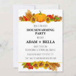 Invitation automne accueil