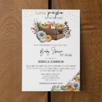 Automne Petit Baby shower Citrouille Par Courrier