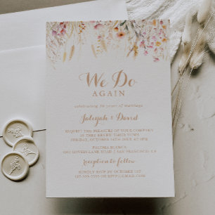 Invitation Automne prairie Fleur sauvage Nous Réagissons Vow 