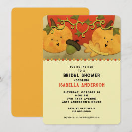 Invitation Autumn Bridal Shower