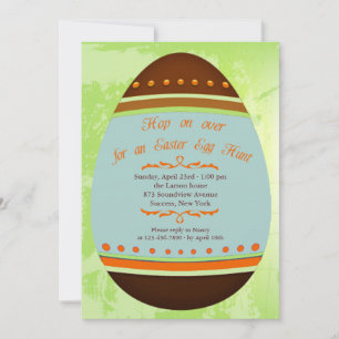 Invitation aux oeufs de Pâques