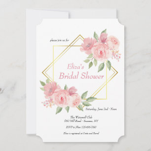 Invitation aux Pivoines Roses