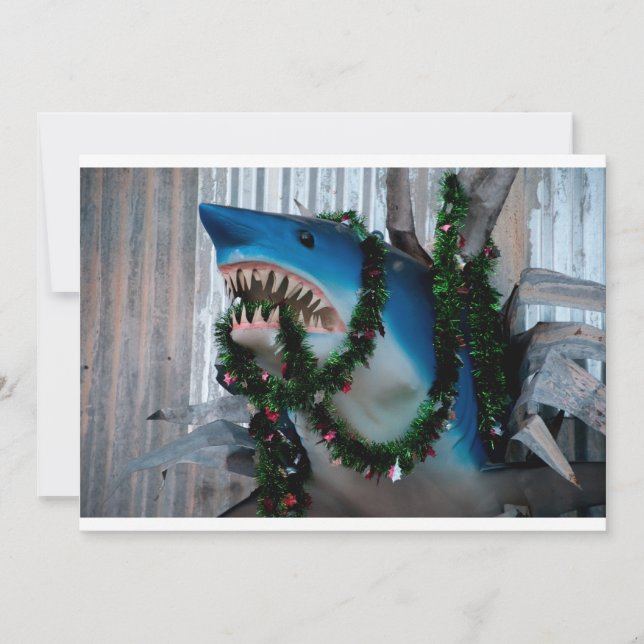 Invitation aux requins de Noël (Devant)