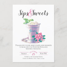 Invitation aux Sips & Sweets