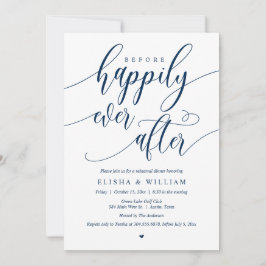 Invitation Avant Heureusement Après, Dîner De Répétition