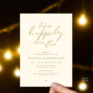 Invitation Avant Heureux à tout jamais, Répétition romantique