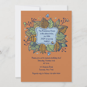 Invitation Avant la Chute des Feuilles
