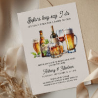 Avant qu'ils disent que je fais Bière Fiançailles 