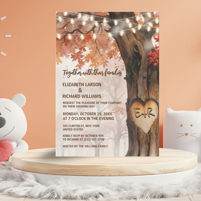 Invitation Avec La Fête De Mariage Des Amis (Créateur téléchargé)