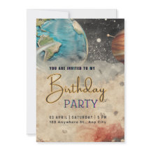 Aventure dans l'espace pour un anniversaire